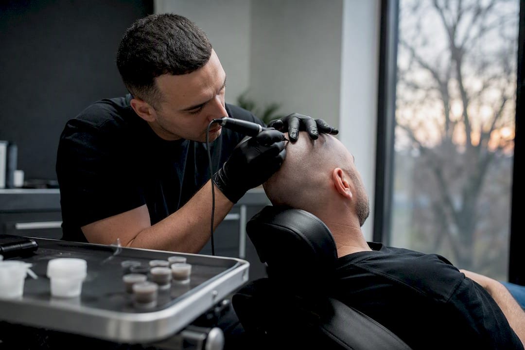 Practitioner performing SMP corrective treatment