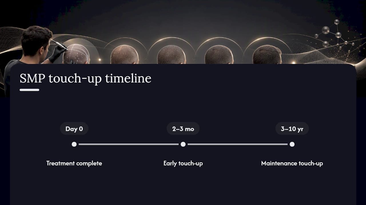SMP treatment and touch-up timeline
