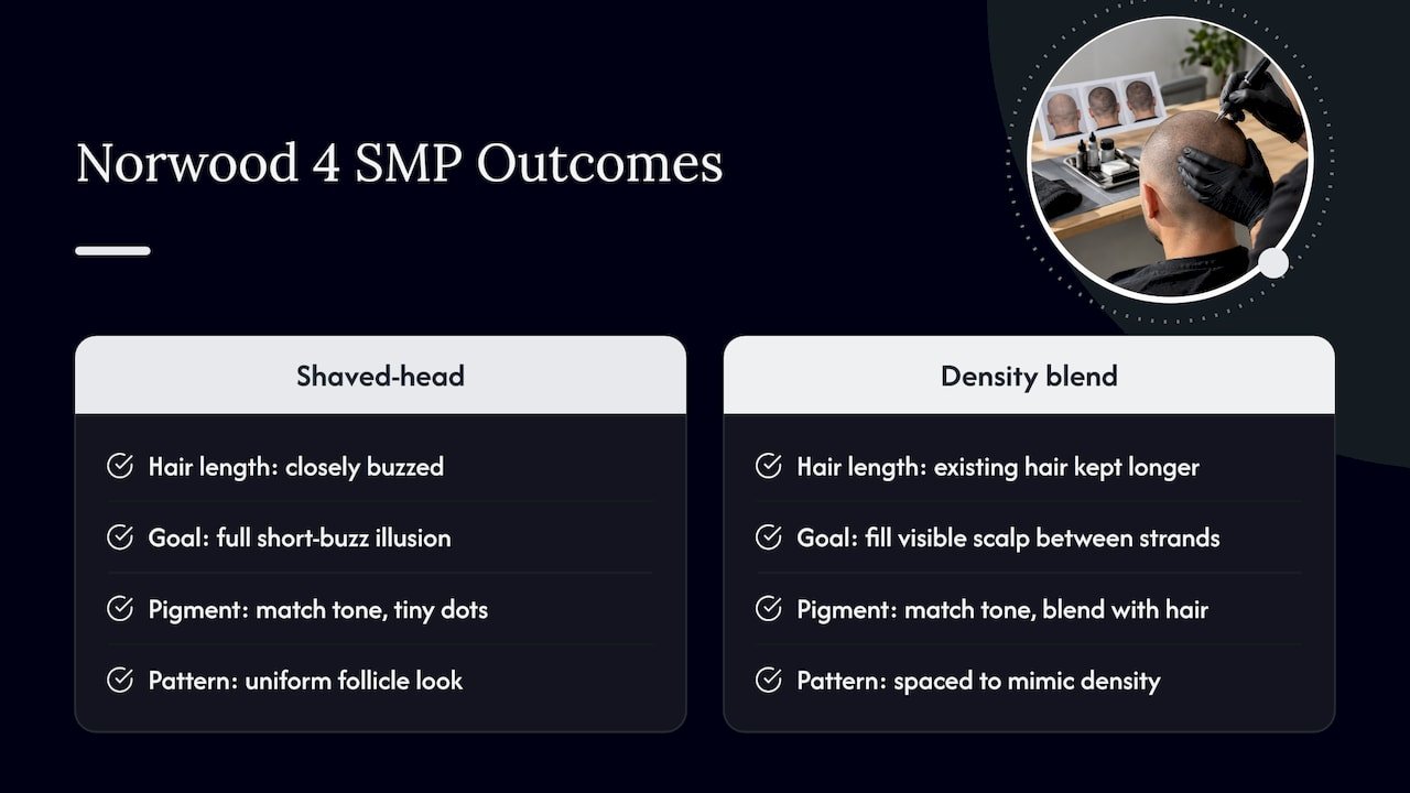 Can SMP achieve believable results at Norwood 4? Setting realistic goals — overview diagram