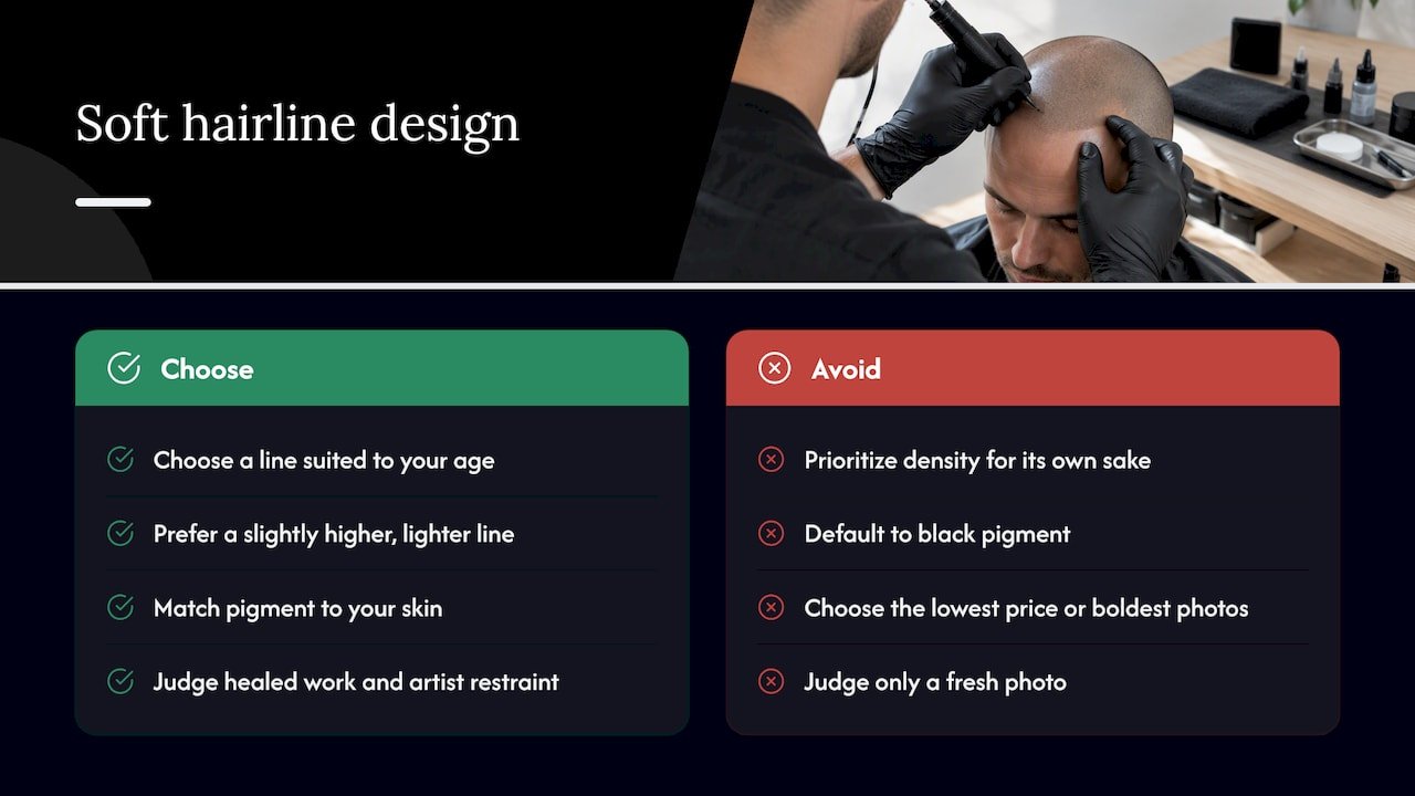 Our perspective on soft hairlines — overview diagram